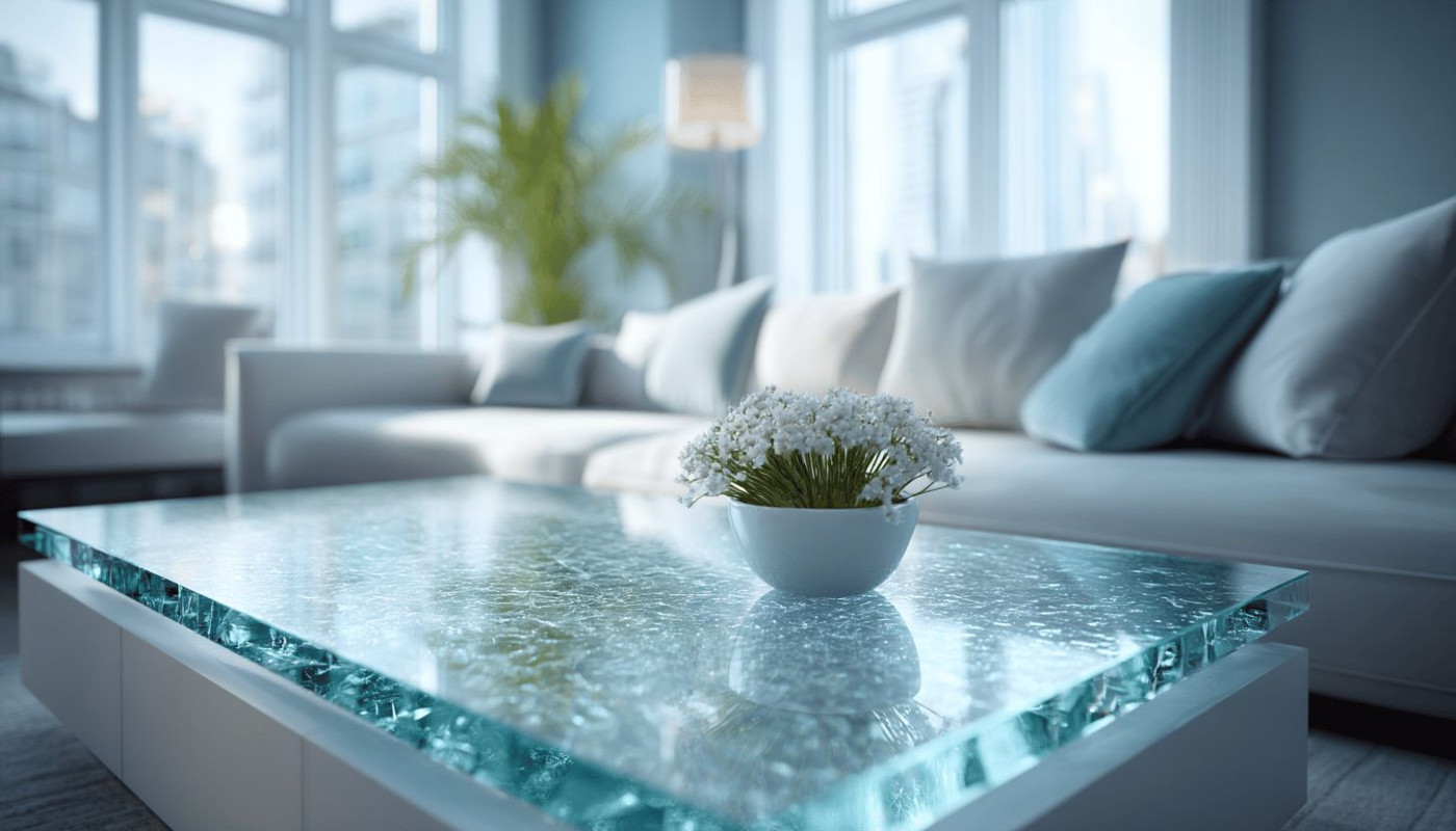Divers - Comment intégrer une table basse en verre dans différents styles de salon